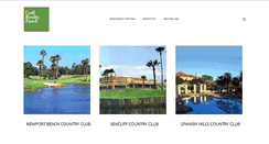 Desktop Screenshot of golfrealtyfund.com
